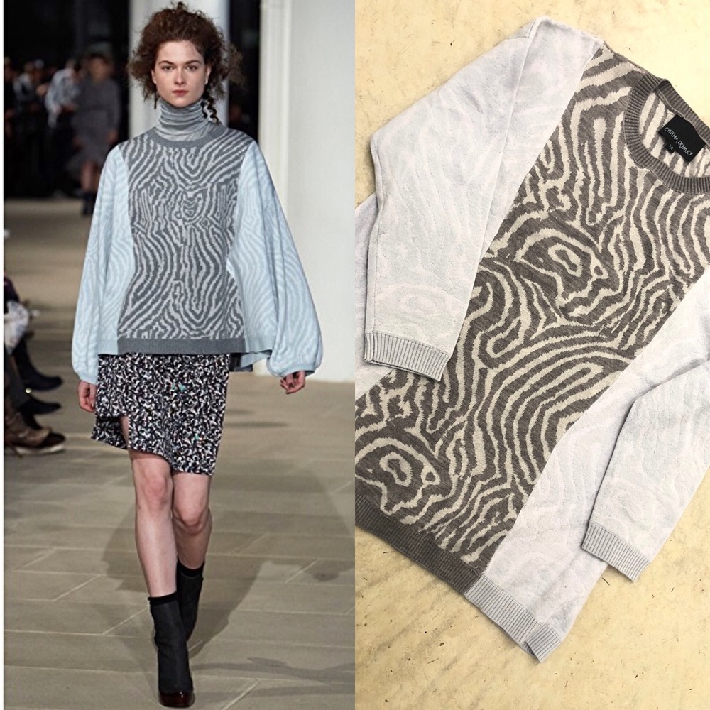 RARE Runway inspired‎ Cynthia Rowley sweater XS